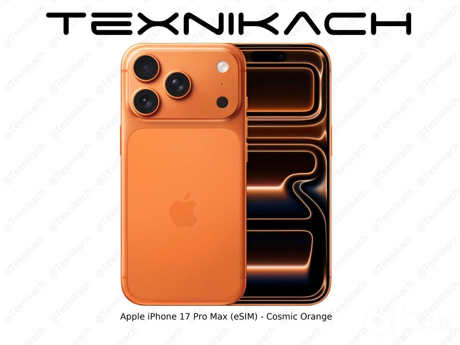 iPhone 17 Pro Max eSIM + eSIM • Доставка • Проверка при получении