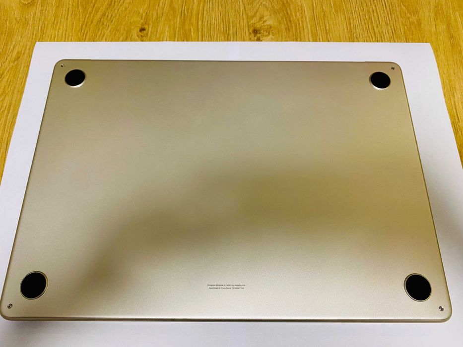 НОВ !!! Apple MacBook Air 15", Apple M3, 8 CPU ядра и 10 GPU ядра, 8GB, 512GB SSD, Starlight, 100% BH — миниатюра 7
