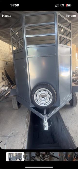 Прицеп Коневоз скатовоз