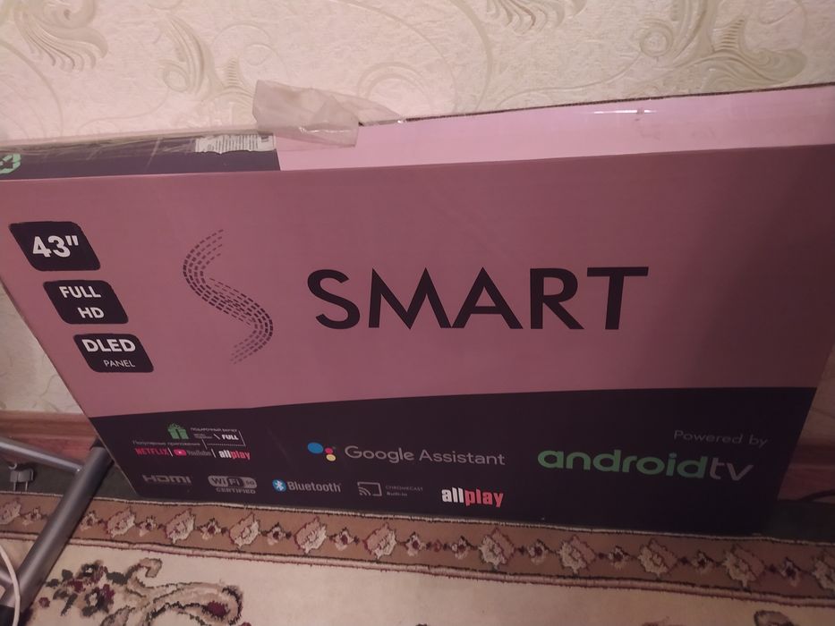 SMART 43 TELEVIZOR SOTILADI YANGI !!! Narxi 2 mln. 400 ming