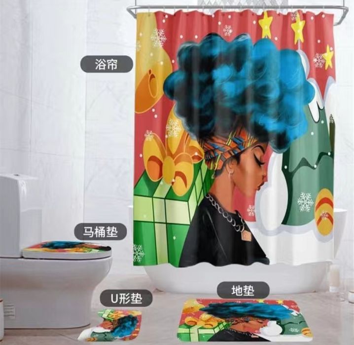 Набор в ванную из 4х предметов