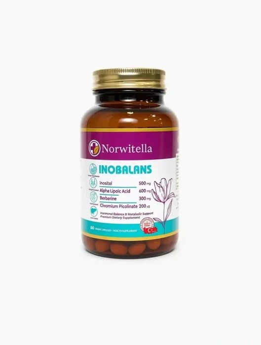 Для похудения БАД Norvitella INOBALANS для гормонального баланса, 60