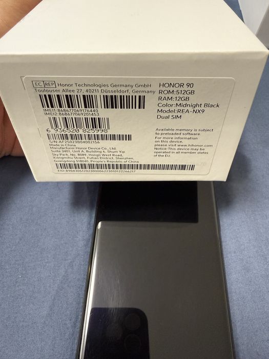 Honor 90, 12+7 Gb ram impecabil