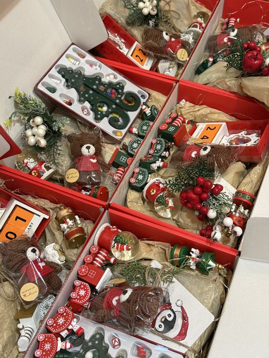 Новогодний детский подарочный бокс