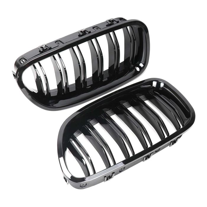 Бъбреци за БМВ Ф10 Ф11 / BMW F10 F11 Двойни Черен Гланц М5 решетка M5