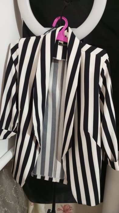 Пиджак женский полосатый