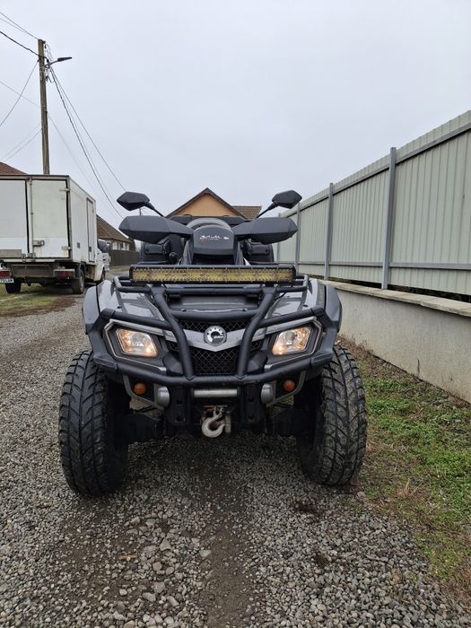 Atv can am 800 R cu lama zăpadă