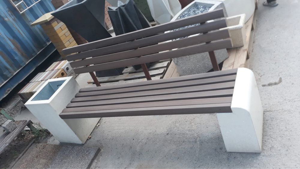 Скамейки из бетона