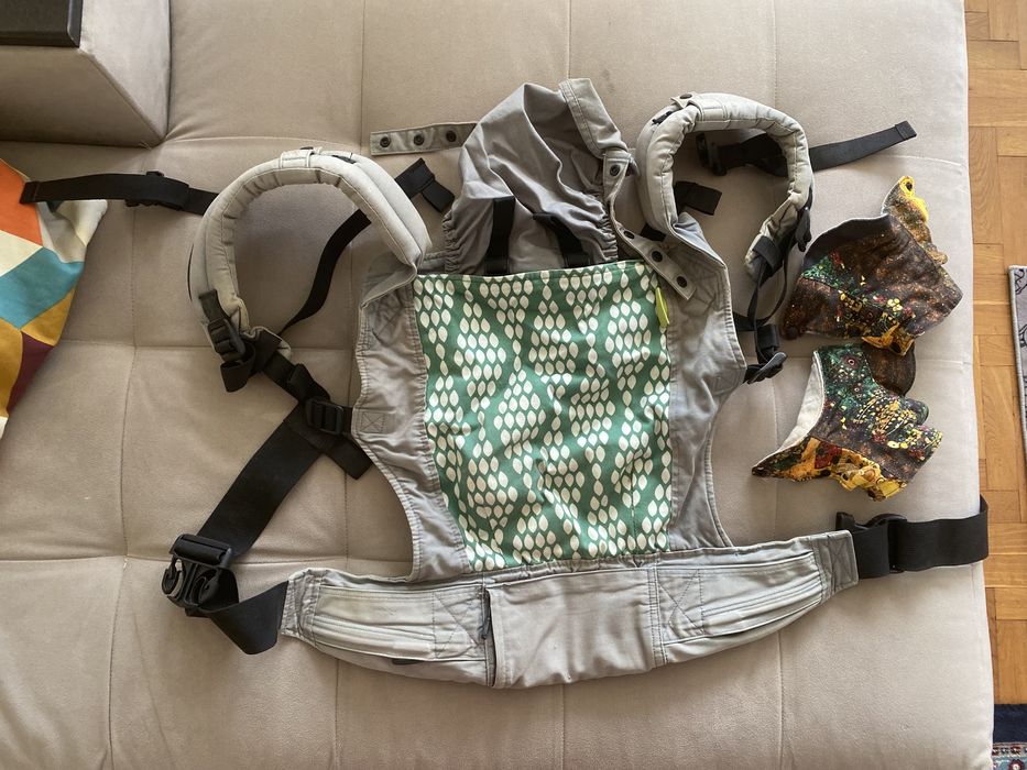 Ергономична раница за бебеносене