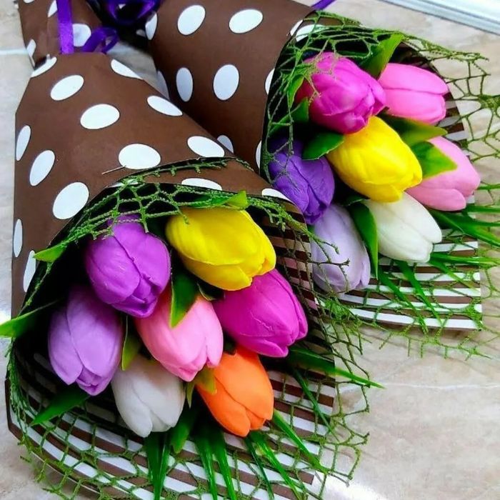 Sovunli gullar arzon, sifatli va hamyonbop narxlarda