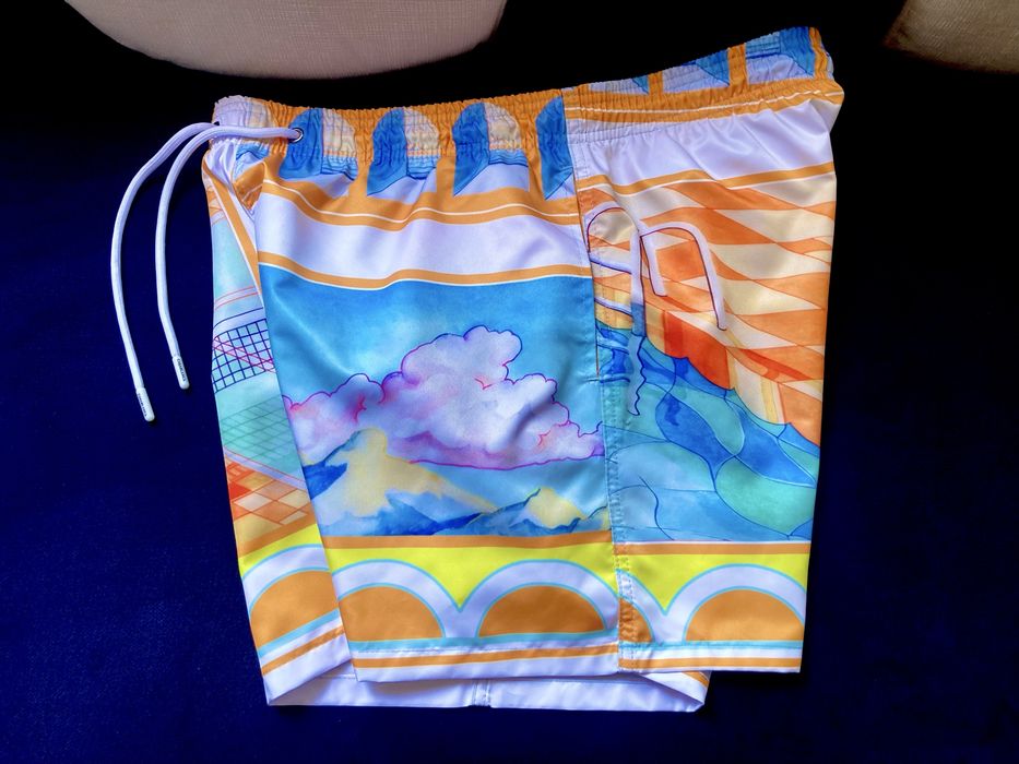 CASABLANCA ‘ tennis club  swimwear.  Плажни шорти.   /L/XL
