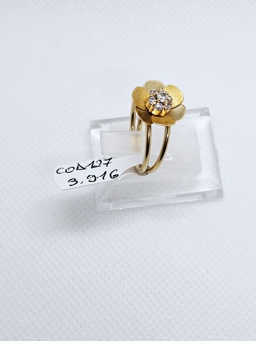 Vand inel dama din aur 14 k 3.91 g cod 127