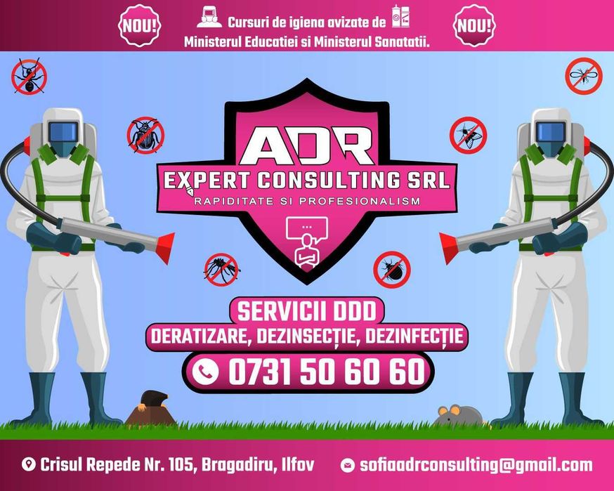 servicii ddd ilfov, giurgiu, prahova- PRETURI INCEPAND DE LA 200 RON