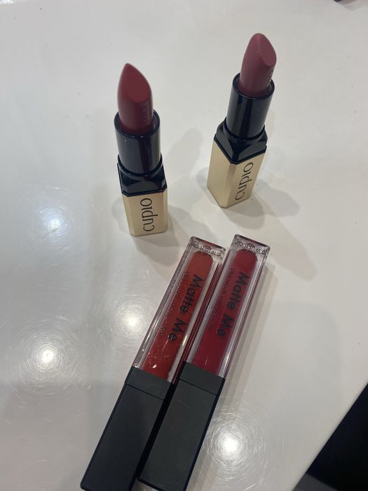 5 Rujuri si 1 fard - Cupio Sleek Revlon Peggy Sage doar testate