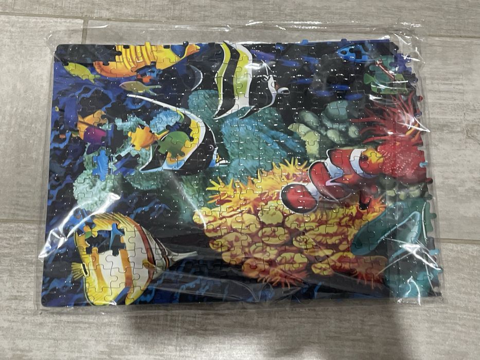 Puzzle cu animale 1000x3 piese