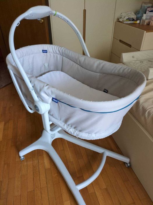 Chicco Baby Hug 4in1 – креватче, шезлонг, стол за хранене