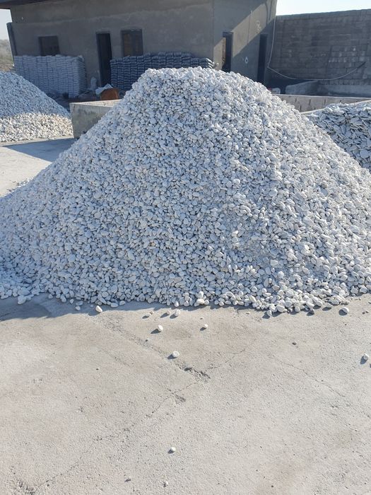 Декоратив ландшафтни белый камен галка