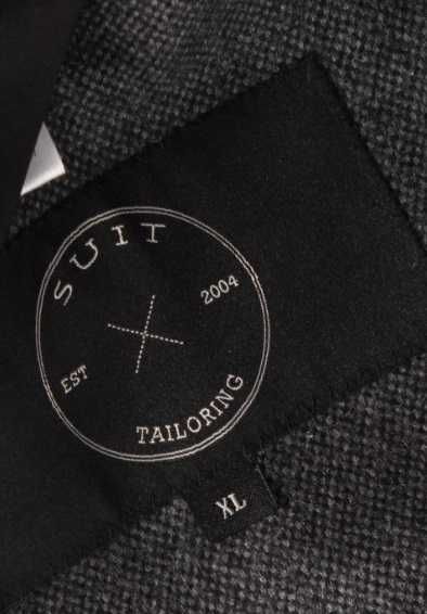 Palton slim premium SUIT 52 XL lana moale respirabila