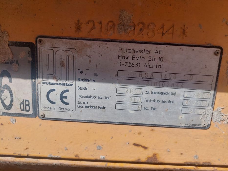 Продам бетононасос Putzmeister