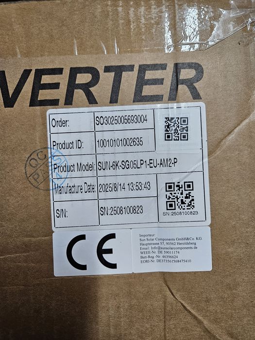 Invertor Deye Sun-6K-SG05LP1-EU-AM2-P