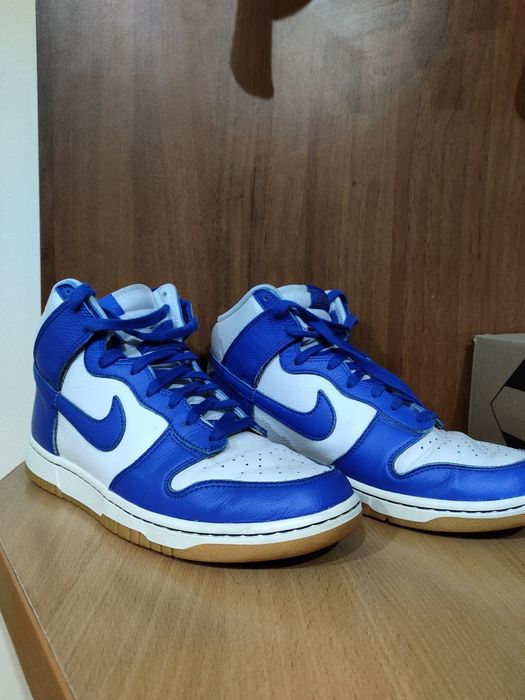 Nike dunk high racer blue