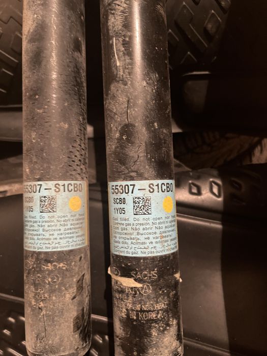 Амортизаторы задние