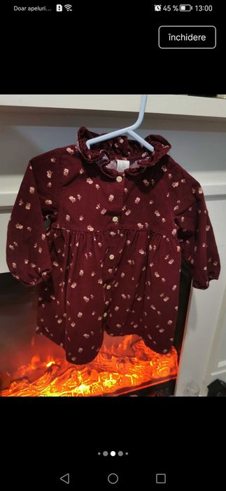 Lot 7 rochițe primăvară 80-86