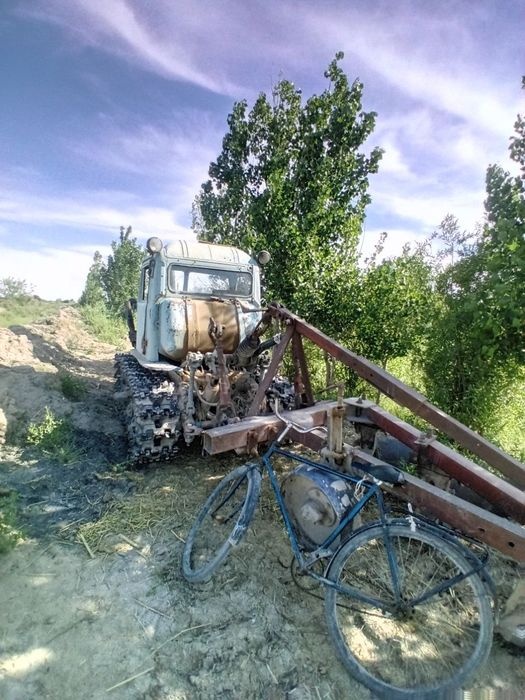 Казахстон дт75 булдозер