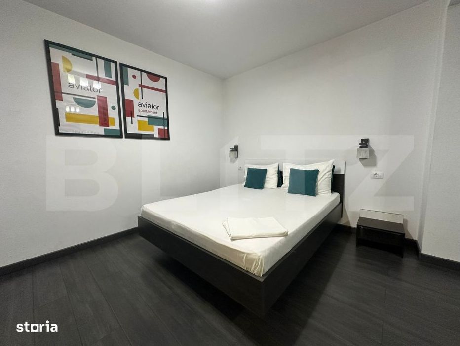 Studio premium open-space, 35 mp, terasa si parcare – zona 22 Decemb