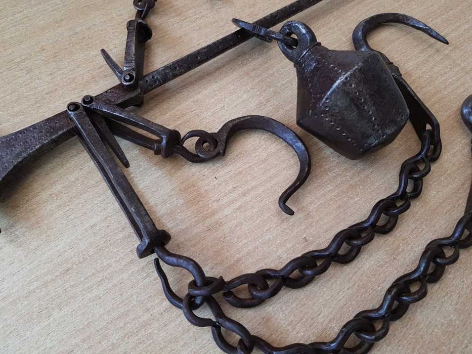 Възроженски кован кантар везна теглилка перфектен XIX ВЕК