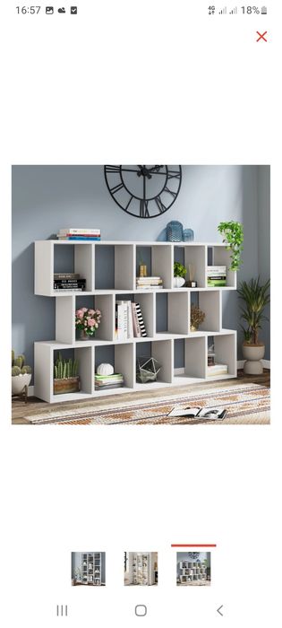 Стеллаж напольный  96×22×160