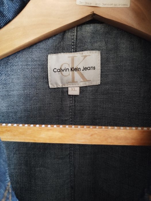Джинсовая куртка бушлат Calvin Klein