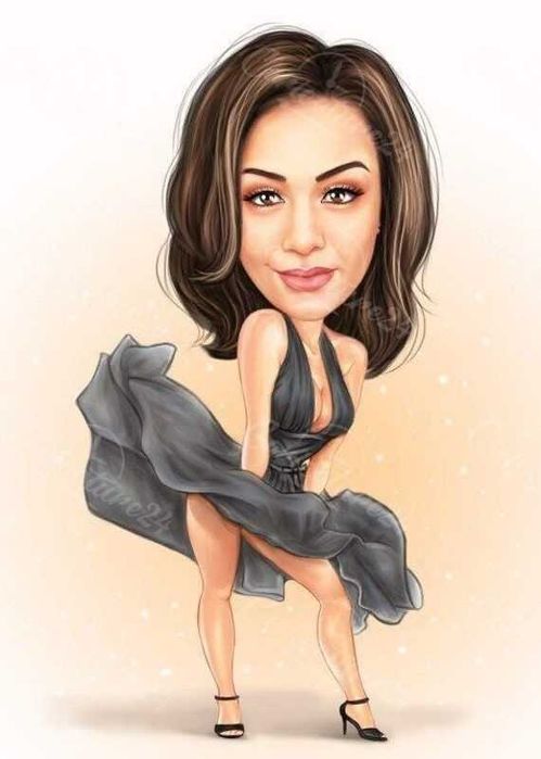 Карикатура за подарък , Забавна анимация - Шарж, 1 Ден