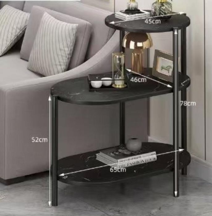 Тристепенен рафт за съхранение Размери: 65х46х78 см;