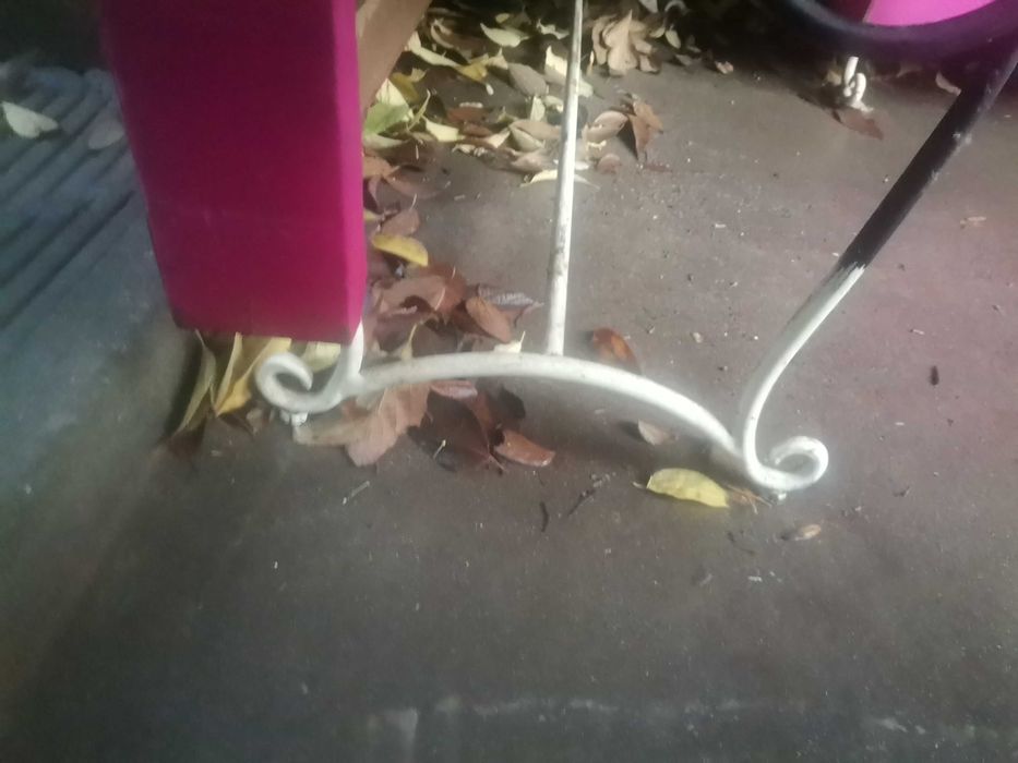 Комплект градински дивани от ковано желязо