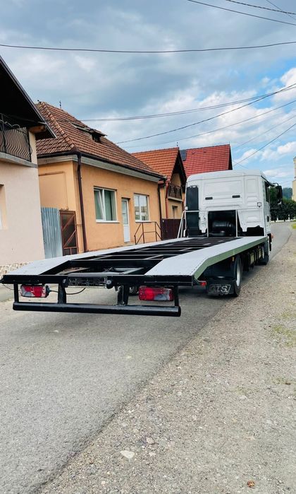 Man  TGL 12 T Cabina dubla   platforma vanzare sau schimb