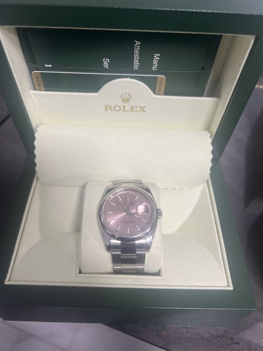 Rolex date just 36mm