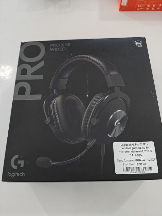 Căști Logitech G Pro X SE ,cu fir