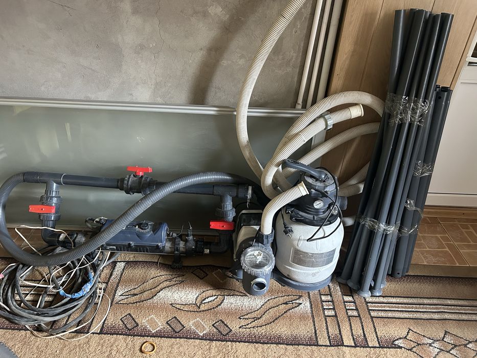 Продам бассейн 3,5 ширина 140 см высота