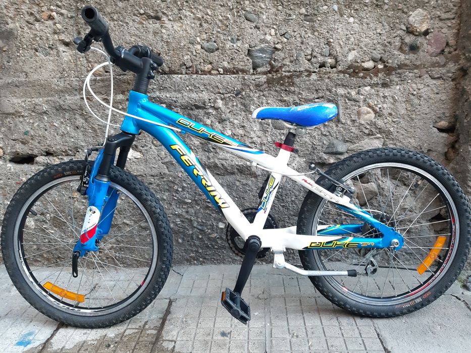 Алуминиев 20цола Детски велосипед 6скорости шимано Ferini с амортисьор