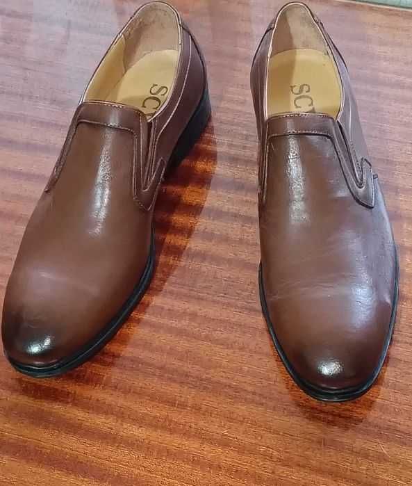 Pantofi eleganți piele, nr 47-48