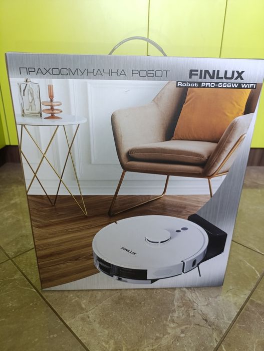 Прахосмукачка робот Finlux PRO-666W WIFI