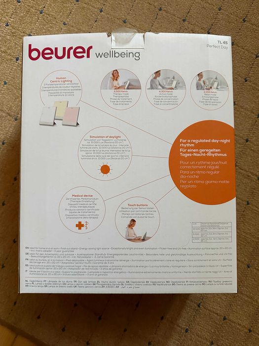 Beurer TL 45 Perfect Day – lampă terapie cu lumină naturală