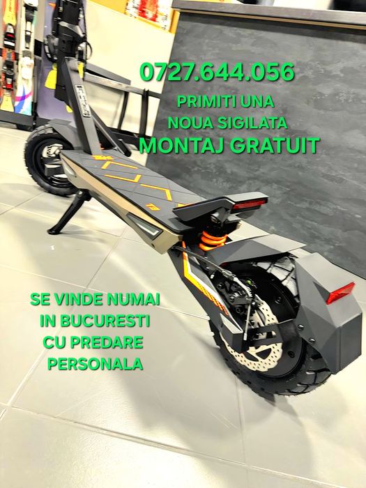 Kukirin T3 noua 2026 TROTINETA ELECTRICA ghidon inalt suspensi offroad