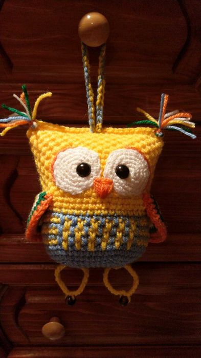 Ръчно плетени играчки на една кука