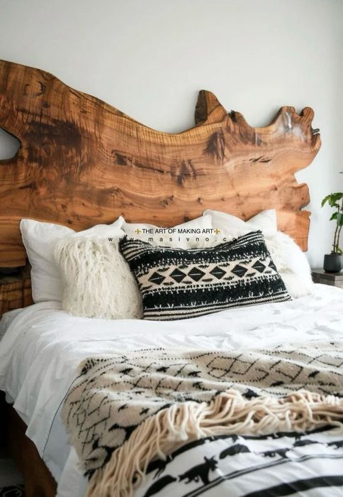 Легло, Спалня от естествено дърво