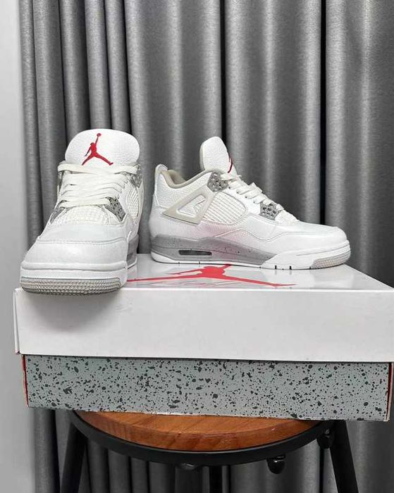 Jordan 4 Retro White Oreo 40-44