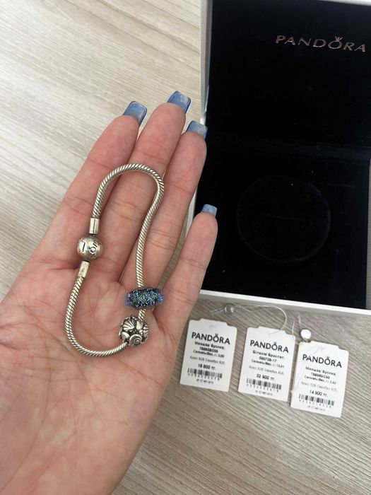 Pandora браслет оригинал серебро