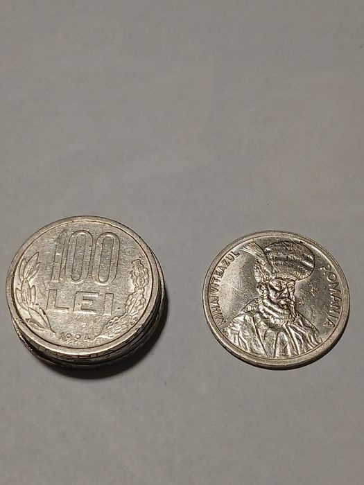 Monede mihai regele întâi și mihai viteazul