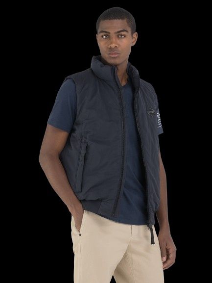 Оригинална грейка REPLAY XXL нова мъжка синя елек